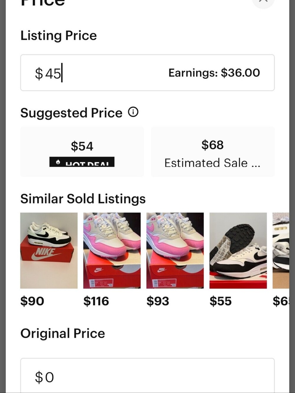 Nike Air Max 1 "Black Anthracite Pink Foam" Wmns 7.5 Ships Today - Picture 9 of 9